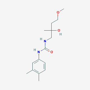 1-(3,4-Dimethylphenyl)-3-(2-hydroxy-4-methoxy-2-methylbutyl)urea