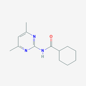 N-(4,6-dimethylpyrimidin-2-yl)cyclohexanecarboxamide