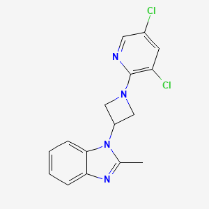 1-[1-(3,5-Dichloropyridin-2-yl)azetidin-3-yl]-2-methylbenzimidazole