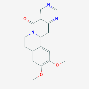 10,11-dimethoxy-7,8,12b,13-tetrahydro-5H-1,3,6-triazatetraphen-5-one