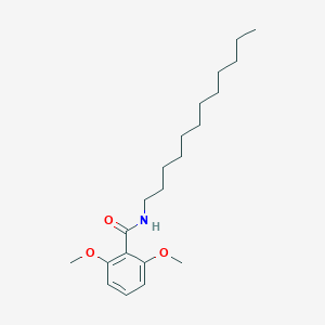 molecular formula C21H35NO3 B289702 N-dodecyl-2,6-dimethoxybenzamide 