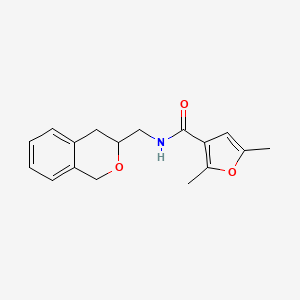 N-(isochroman-3-ylmethyl)-2,5-dimethylfuran-3-carboxamide