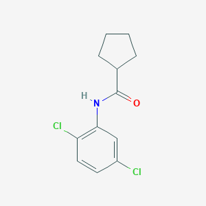molecular formula C12H13Cl2NO B289710 N-(2,5-dichlorophenyl)cyclopentanecarboxamide 