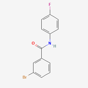 3-bromo-N-(4-fluorophenyl)benzamide