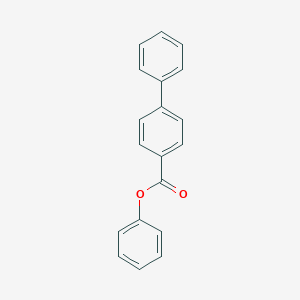 molecular formula C19H14O2 B289717 Biphenyl-4-carboxylic acid phenyl ester 