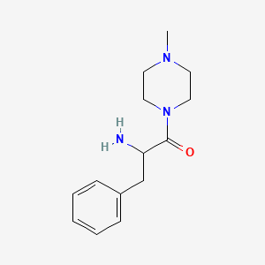 2-Amino-1-(4-methylpiperazin-1-yl)-3-phenylpropan-1-one