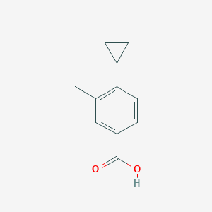 4-Cyclopropyl-3-methylbenzoic acid