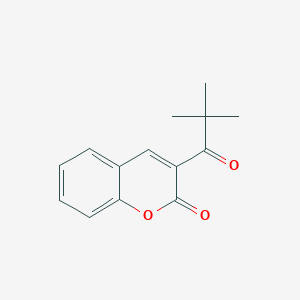 3-(2,2-Dimethylpropanoyl)chromen-2-one