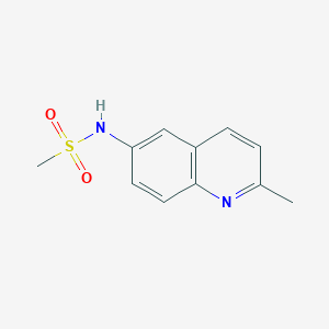 B2897275 N-(2-Methylquinolin-6-yl)methanesulfonamide CAS No. 118679-14-4