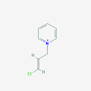 molecular formula C8H9ClN+ B289728 1-(3-Chloro-2-propenyl)pyridinium 