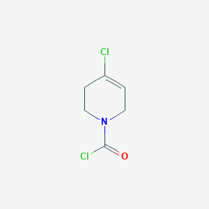 molecular formula C6H7Cl2NO B2897348 4-氯-3,6-二氢吡啶-1(2H)-羰基氯 CAS No. 2137599-84-7