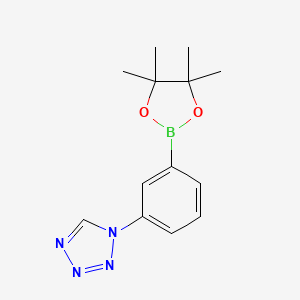 1-[3-(4,4,5,5-Tetramethyl-1,3,2-dioxaborolan-2-yl)phenyl]tetrazole