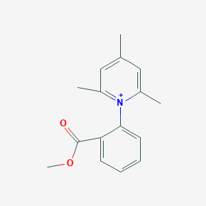 1-[2-(Methoxycarbonyl)phenyl]-2,4,6-trimethylpyridinium