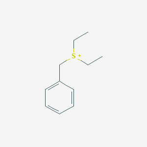 molecular formula C11H17S+ B289742 Benzyldiethylsulfonium 