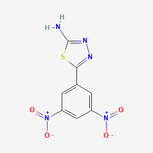 5-(3,5-Dinitrophenyl)-1,3,4-thiadiazol-2-amine