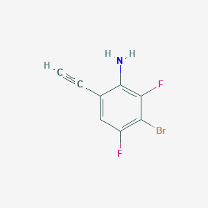 3-Bromo-6-ethynyl-2,4-difluoroaniline