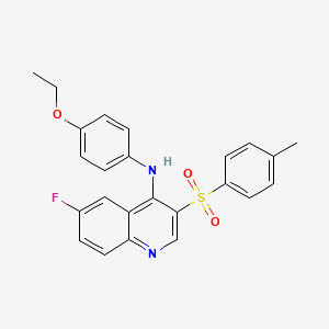 N-(4-ethoxyphenyl)-6-fluoro-3-tosylquinolin-4-amine