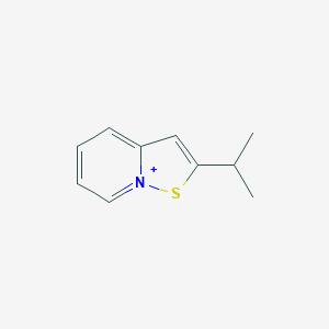 2-Isopropylisothiazolo[2,3-a]pyridin-8-ium