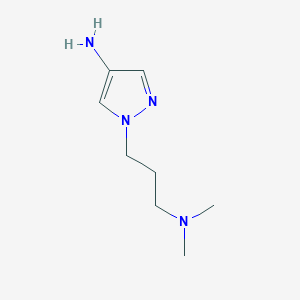 1-(3-(dimethylamino)propyl)-1H-pyrazol-4-amine