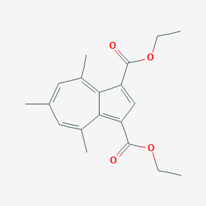 molecular formula C19H22O4 B289751 Diethyl 4,6,8-trimethyl-1,3-azulenedicarboxylate 