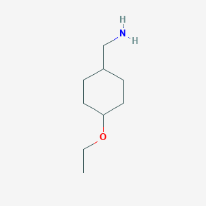 molecular formula C9H19NO B2897536 (4-Ethoxycyclohexyl)methanamine CAS No. 1554653-51-8