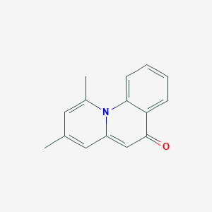 1,3-dimethyl-6H-pyrido[1,2-a]quinolin-6-one