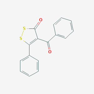 molecular formula C16H10O2S2 B289755 4-benzoyl-5-phenyl-3H-1,2-dithiol-3-one 