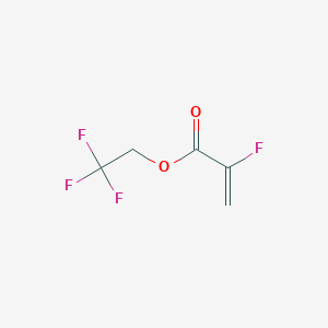 molecular formula C5H4F4O2 B2897563 2,2,2-Trifluoroethyl-2-fluoroacrylate CAS No. 74359-10-7