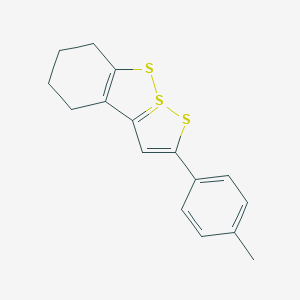 2-(4-Methylphenyl)-4,5,6,7-tetrahydro-9lambda~4~-[1,2]dithiolo[1,5-b][1,2]benzodithiole