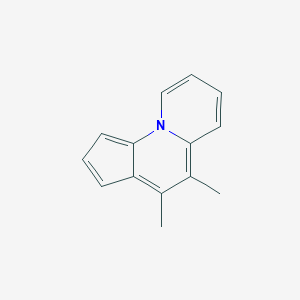 molecular formula C14H13N B289768 4,5-Dimethylcyclopenta[c]quinolizine 