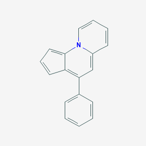 molecular formula C18H13N B289769 4-Phenylcyclopenta[c]quinolizine 