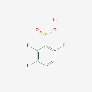molecular formula C6H2F3LiO2S B2897719 Lithium 2,3,6-Trifluorobenzenesulfinate CAS No. 1242339-69-0