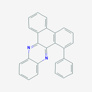 molecular formula C26H16N2 B289772 1-Phenyldibenzo[a,c]phenazine 