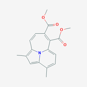 Dimethyl 1,3-dimethylazepino[2,1,7-cd]indolizine-6,7-dicarboxylate