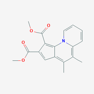 4,5-Dimethylcyclopenta[c]quinolizine-1,2-dicarboxylic acid dimethyl ester