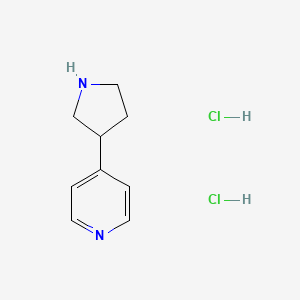 B2897891 4-(Pyrrolidin-3-yl)pyridine dihydrochloride CAS No. 1195901-61-1