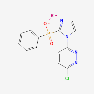 potassium (1-(6-chloropyridazin-3-yl)-1H-imidazol-2-yl)(phenyl)phosphinate