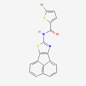 N-(acenaphtho[1,2-d]thiazol-8-yl)-5-bromothiophene-2-carboxamide