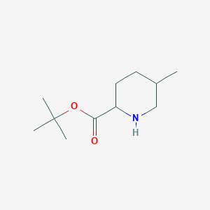 molecular formula C11H21NO2 B2898057 Tert-butyl 5-methylpiperidine-2-carboxylate CAS No. 2241139-17-1