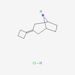 3-Cyclobutylidene-8-azabicyclo[3.2.1]octane hydrochloride