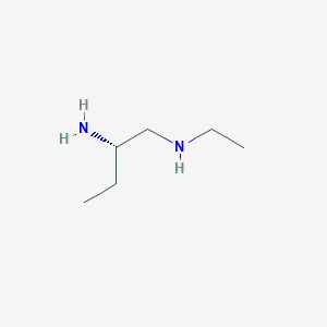molecular formula C6H16N2 B2898141 (2S)-1-N-乙基丁烷-1,2-二胺 CAS No. 1841111-56-5