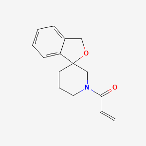 1-spiro[1H-2-benzofuran-3,3'-piperidine]-1'-ylprop-2-en-1-one