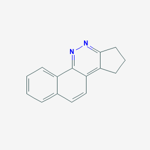 molecular formula C15H12N2 B289822 8,9-dihydro-7H-benzo[h]cyclopenta[c]cinnoline 
