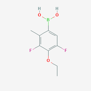 4-Ethoxy-3,5-difluoro-2-methylphenylboronic acid