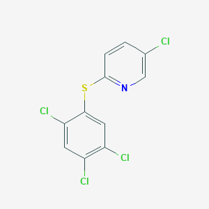 5-Chloropyridin-2-yl 2,4,5-trichlorophenyl sulfide