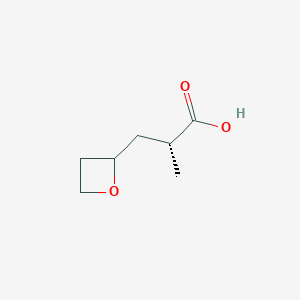(2R)-2-Methyl-3-(oxetan-2-yl)propanoic acid