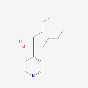 5-Pyridin-4-ylnonan-5-ol