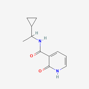 N-(1-cyclopropylethyl)-2-hydroxypyridine-3-carboxamide
