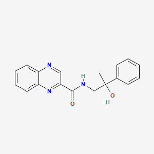 N-(2-hydroxy-2-phenylpropyl)quinoxaline-2-carboxamide