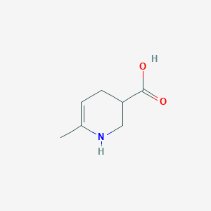 molecular formula C7H11NO2 B289838 6-Methyl-1,2,3,4-tetrahydropyridine-3-carboxylic acid 